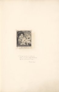 For the Sexes. The Gates of Paradise, Plate 13, Aged Ignorance by William Blake
